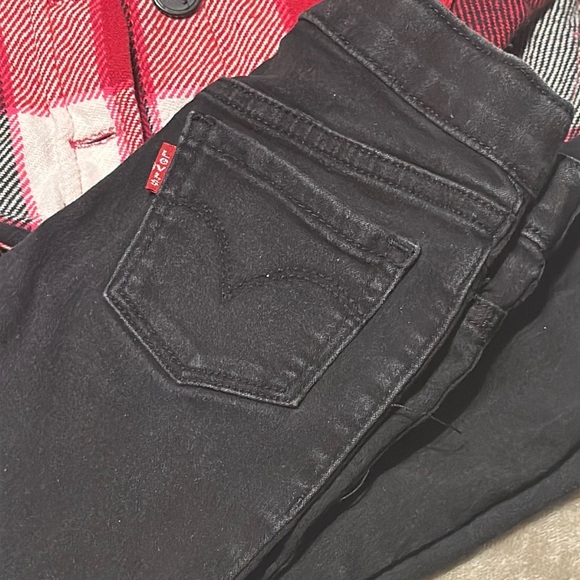 Plaid Jacket and jeans outfit 4T - Picture 3 of 5